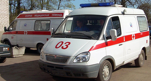 Машина скорой помощи 
Фото: http://bfmsamara.ru/avtopark-skoroj-pomoshhi-perexodit-v-chastnye-ruki.html