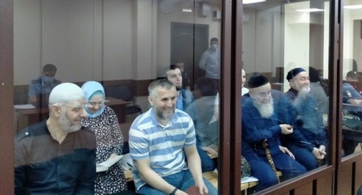 Заседание по делу лидеров протеста в Ингушетии 11 августа 2021 года. Фото Алены Садовской для "Кавказского узла"**