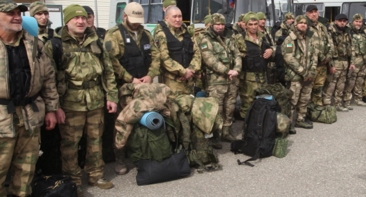 Силовики из Чечни, фото: chechnyatoday.com