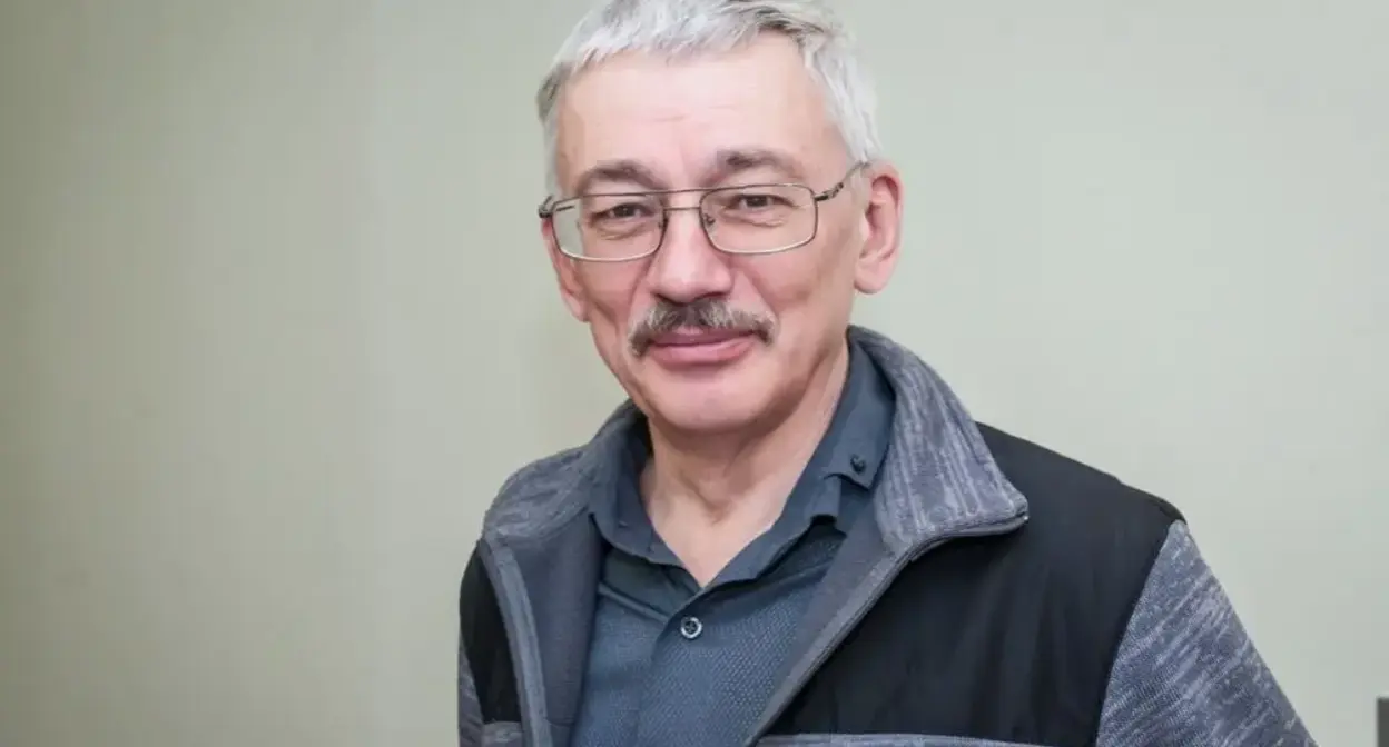 Олег Орлов. Фото: https://memorialcenter.org/ организация внесена Минюстом РФ в реестр некоммерческих организаций, выполняющих функции иностранного агента, ликвидирована по решению суда.