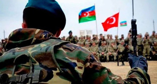 Турецкие военные в Нагорном Карабахе. Фото: https://www.aysor.am Турецкие военные в Нагорном Карабахе. Фото: https://www.aysor.am
