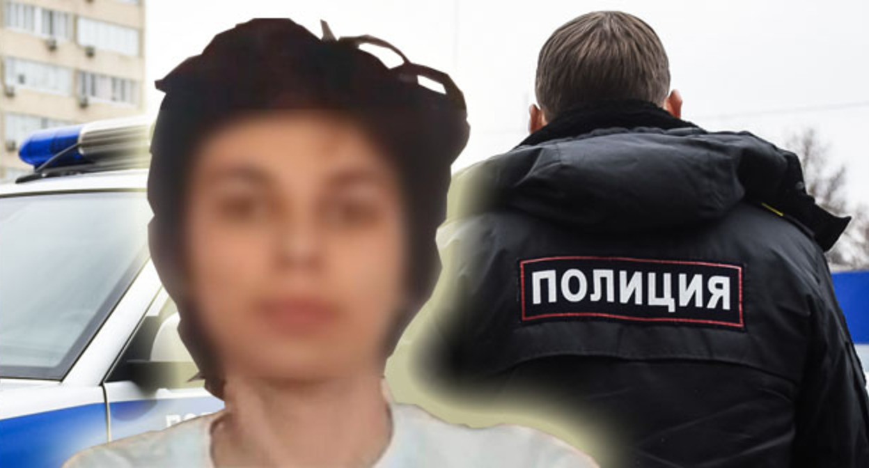 Подросток напавший на силовиков в Ачхой-Мартане. 7 апреля 2025 г. Коллаж "Кавказского узла" Фото: groznytv / Telegram, Елена Синеок, Юга ру