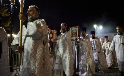 Крестный ход в Волгограде. Фото Волгоградской епархии.