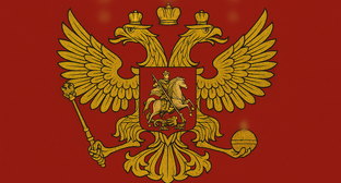 Герб РФ без крестов. Иллюстрация создана "Кавказским узлом" с помощью ИИ в программе Copilot