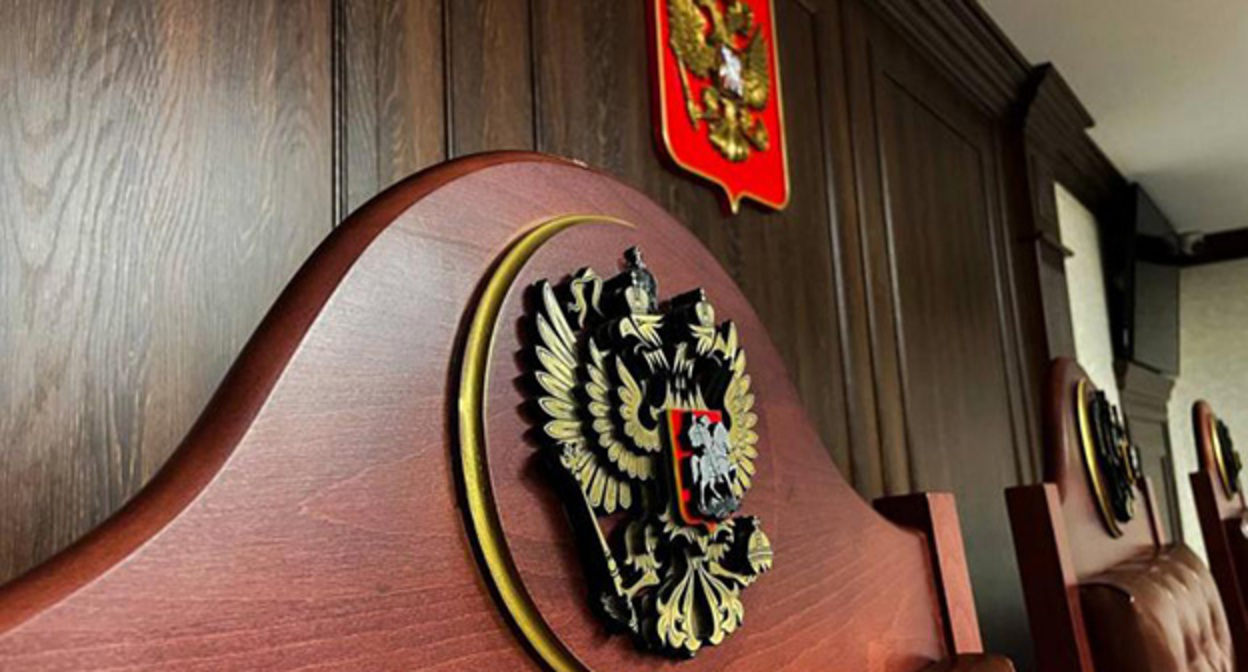 Зал суда. Фото: пресс-служба Южного военного окружного суда