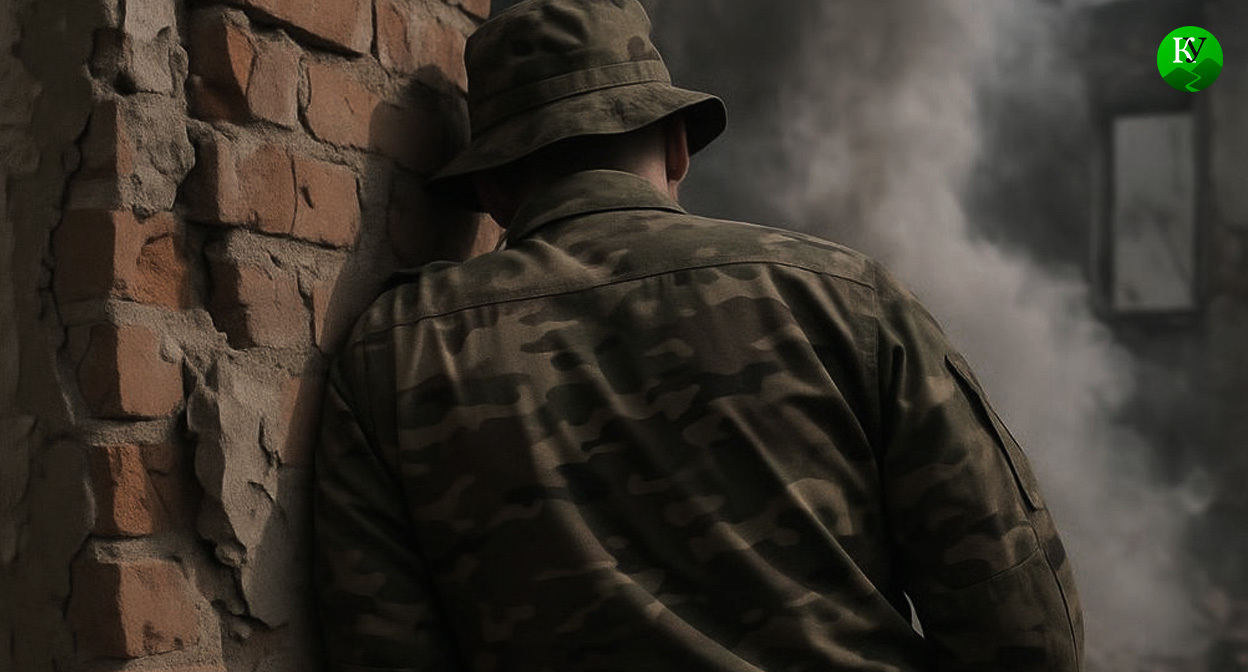 Военный на СВО. Иллюстрация создана «Кавказским узлом» с помощью ИИ в программе Copilot