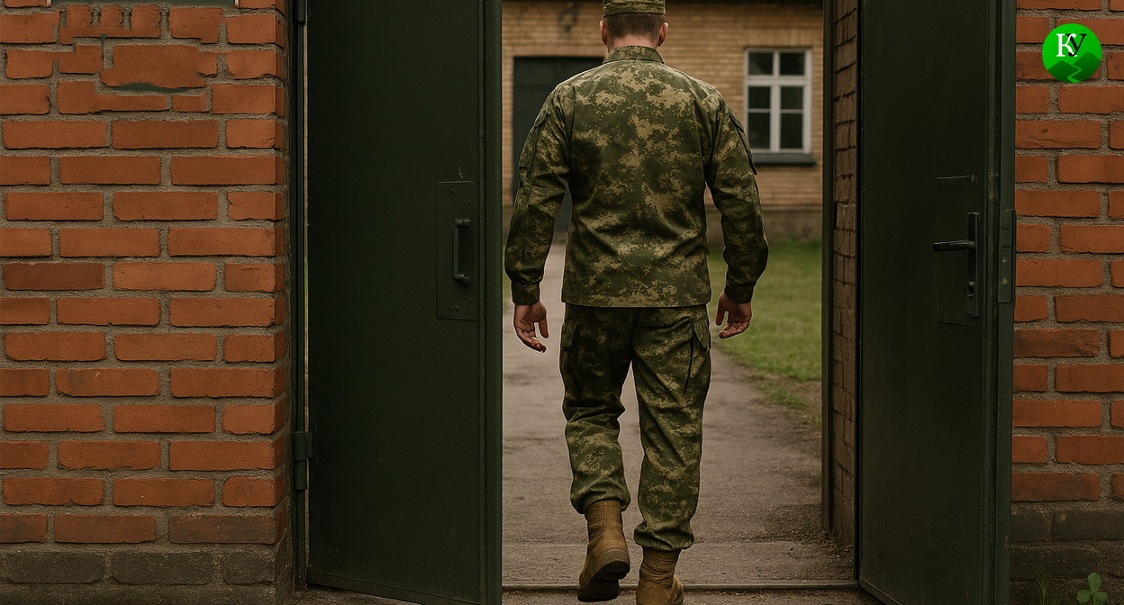Военный на СВО. Иллюстрация создана «Кавказским узлом» с помощью ИИ в программе Copilot