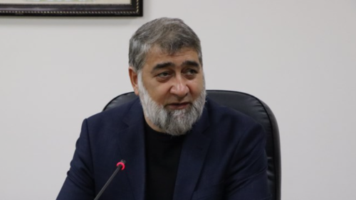 Иса Мальсагов. Скриншот фото с сайта парламента Ингушетии от 04.06.25, https://parlamentri.ru/v-narodnom-sobranii-ri-proshla-vstrecha-deputatov-parlamenta-s-osnovatelem-obshhestvennogo-dvizheniya-antilirika-isoj-malsagovym-pri-uchastii-vicze-spikera-ruslana-parova/